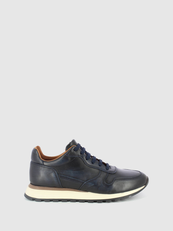 Sapatos com Atacadores em Azul Marinho